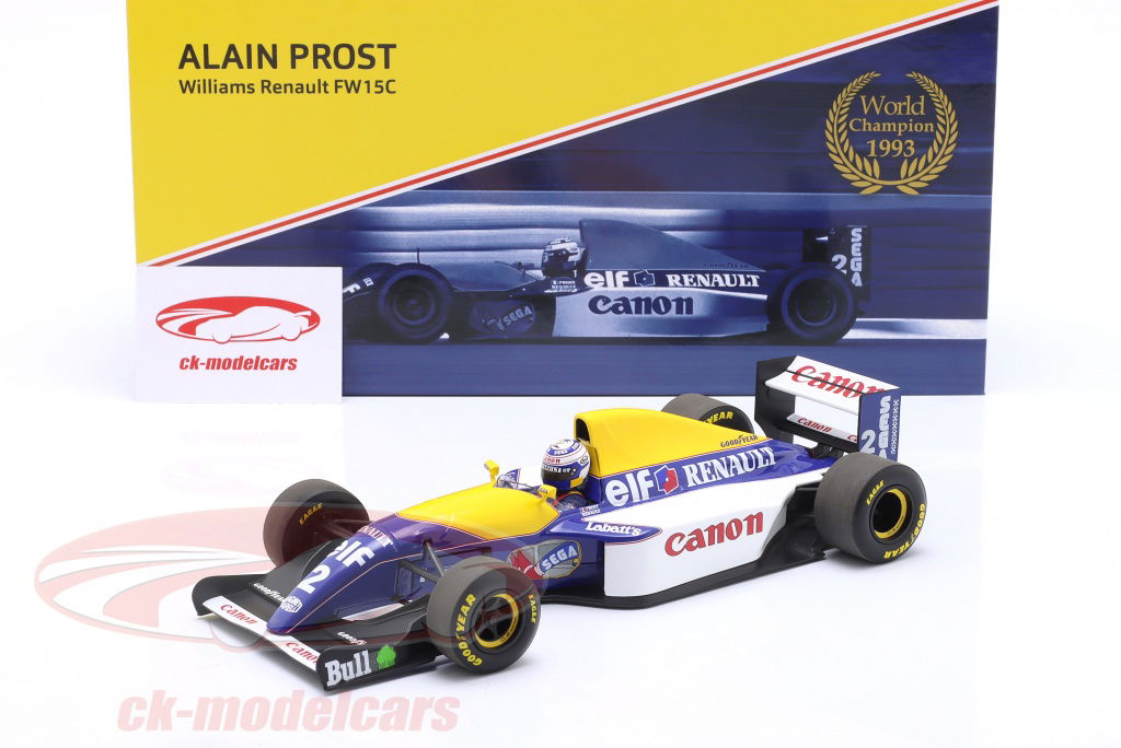 1/18 CAMEL Williams RENAULT FW15C プロスト 1/18 Camel Williams Renault Fw15C Prost | eBay