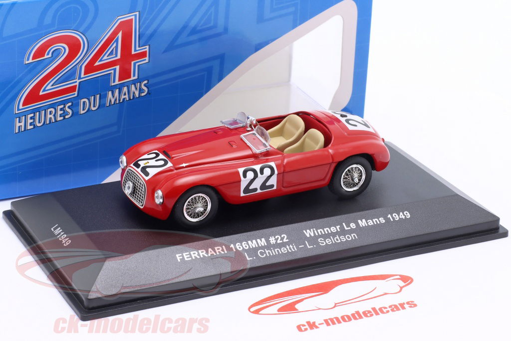 ART MODEL Ferrari 166 MM Coupe 1/43 赤 ART-MODEL ART001 Scale 1/43 | FERRARI 166 MM COUPE 1949 RED