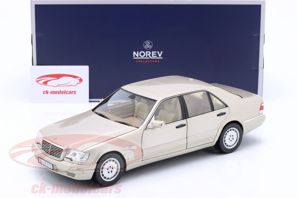 ディーラー特注 NOREV 1/18 Mercedes Benz S 600 Norev 1:18 Mercedes-Benz S 600 (V220) year 2000-2005