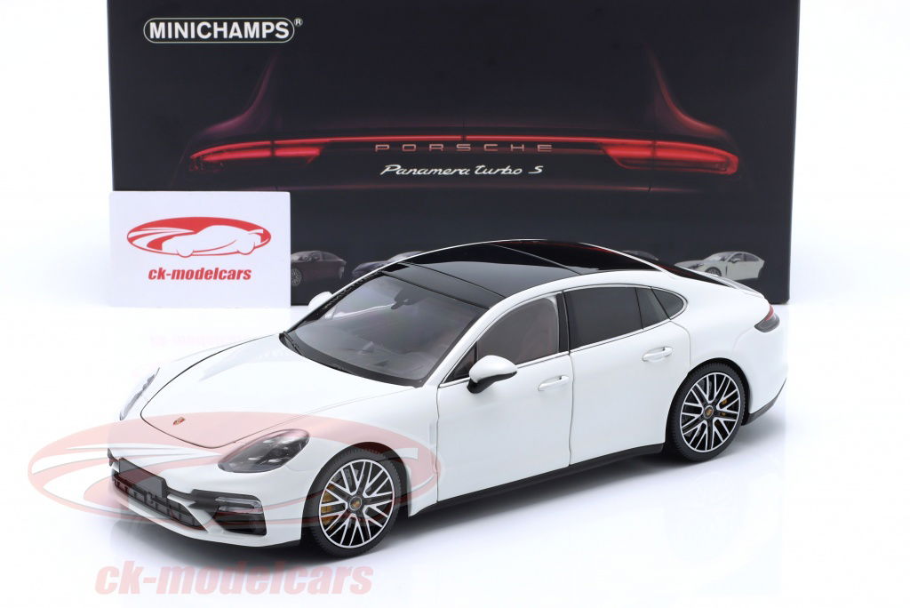 Minichamps 1:18 Porsche Panamera Turbo S year 2020 white