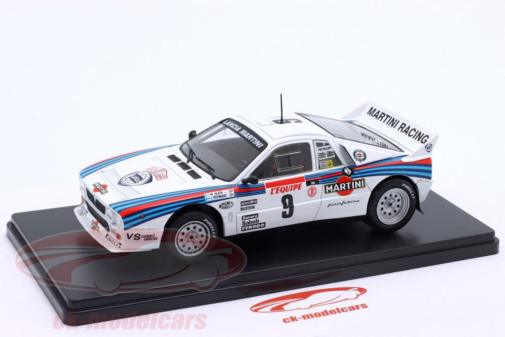 LANCIA 037 RALLY '83 TOUR DE CORSE 限定 1:12 Lancia 037 Rally Ver.B 1983 WRC Rd.5 Tour de Corse /Rd