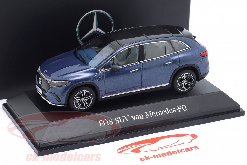 Spark 1:43 Mercedes-Benz EQS (X296) solidathblue B66960588 model