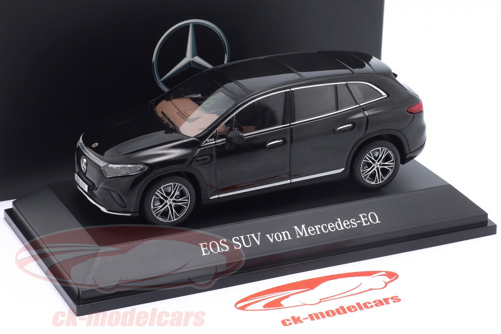 Spark 1:43 Mercedes-Benz EQS (X296) obsidian black B66960589 model