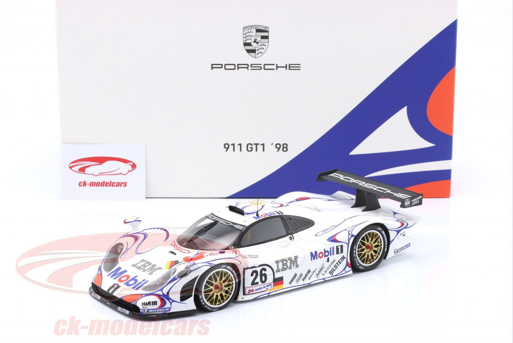 自動車 1/18 Porsche 911 GT1 Spark 1:18 Porsche 911 GT1 #26 勝者 24h LeMans 1998 McNish
