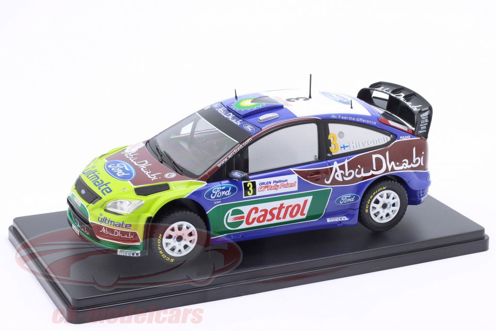FORD Focus RS WRC モンテカルロ 2008 M.Hirvonen FORD Focus RS WRC モンテカルロ 2008 M.Hirvonen