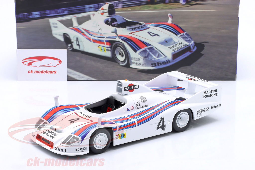 PORSCHE in Le Mans ※ドイツ製写真集 WERK83 1:18 Porsche 936 Martini Racing #4 勝者 24h LeMans 1977
