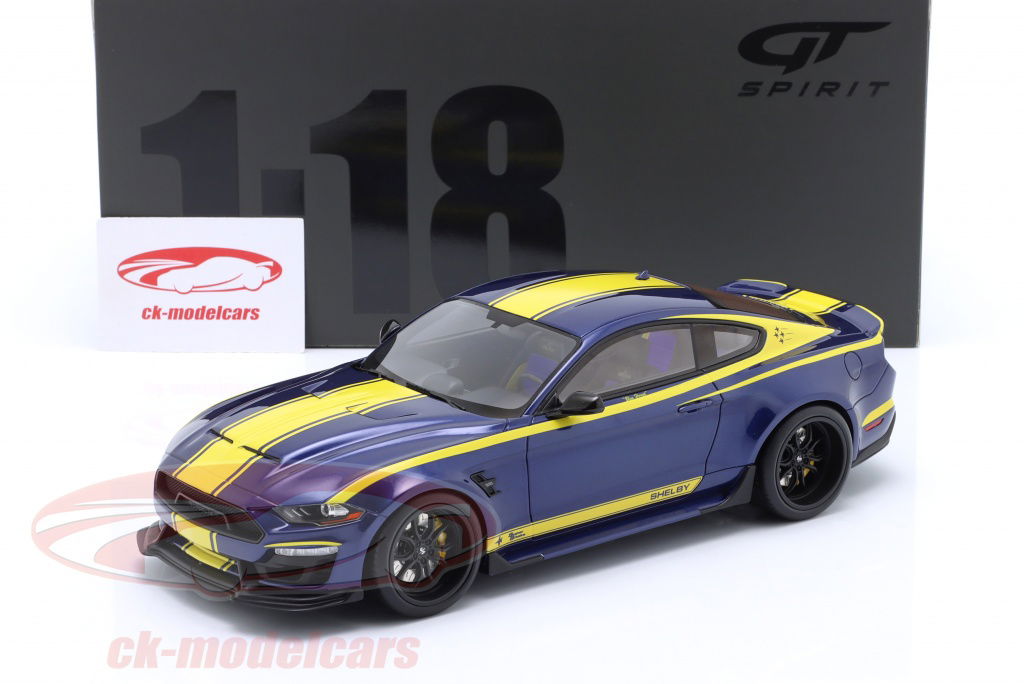 GT-SPIRIT 1:18 Shelby Mustang SuperSnake Blue Hornet year