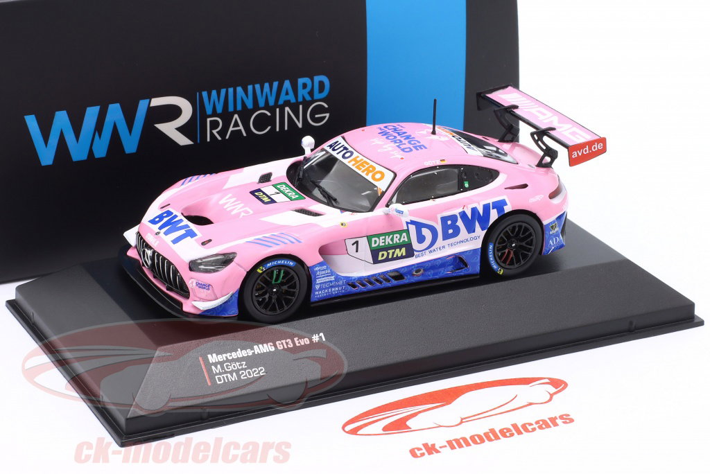 Ixo 1:43 Mercedes-AMG GT3 #1 DTM 2022 Maximilian Götz WWR-I-AMG-22
