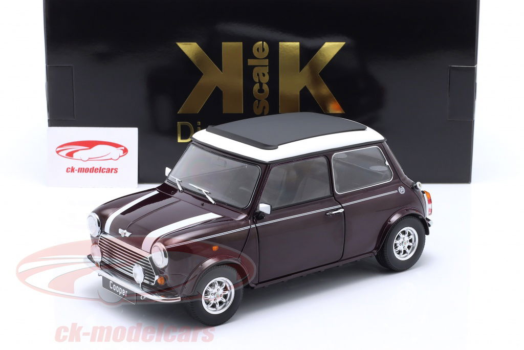 KK-Scale 1:12 サンルーフ付きミニ クーパー LHD バイオレット