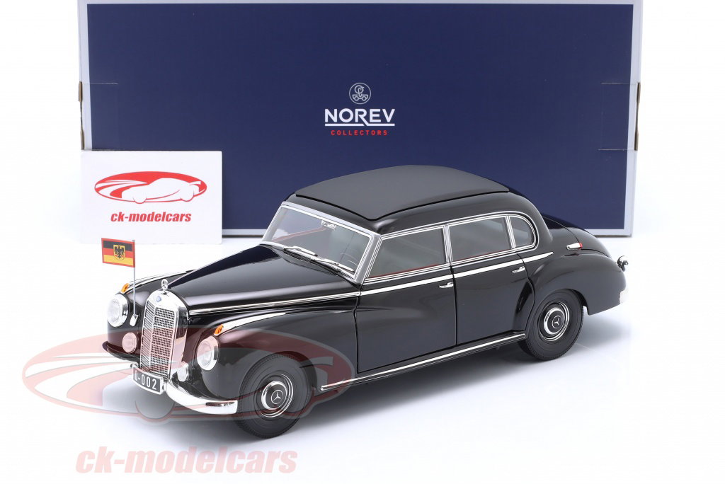 Mercedes-Benz 300 Berline 1955 - 1/18 Norev 183516 - Voiture Miniature De Collection (état Neuf)