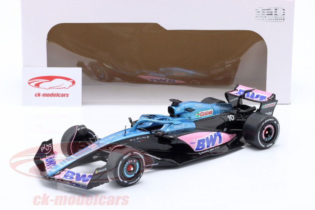 Solido 1:18 Ocon, Gasly Alpine A523 Launch Livery #31 #10 Formula
