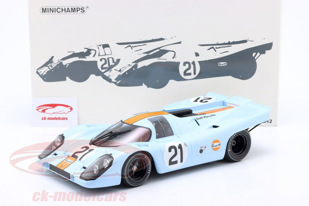 Minichamps 1:12 Porsche 917K #21 24h LeMans 1970 Rodriguez