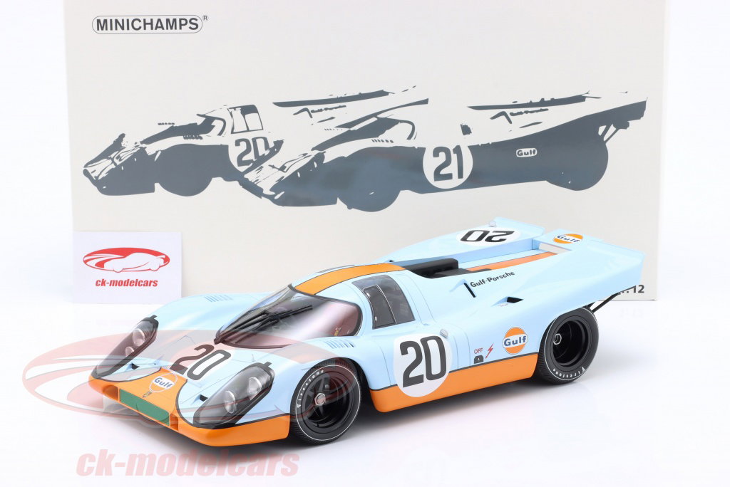Minichamps 1:12 Porsche 917K #20 24h LeMans 1970 Siffert, Redman