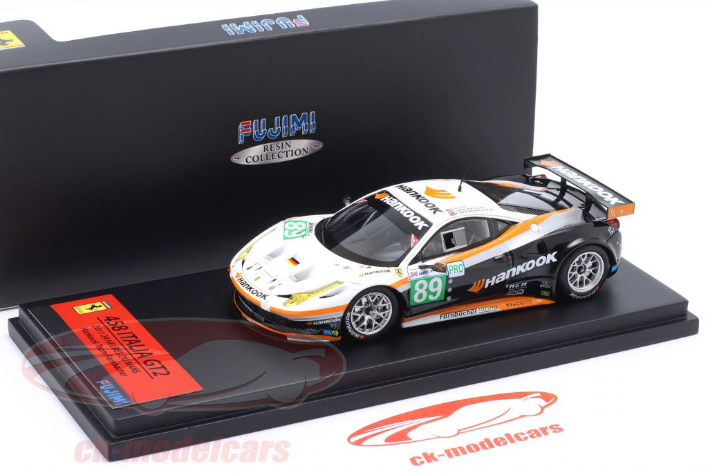 Fujimi 1:43 Ferrari 458 Italia GTC #89 24h LeMans 2011