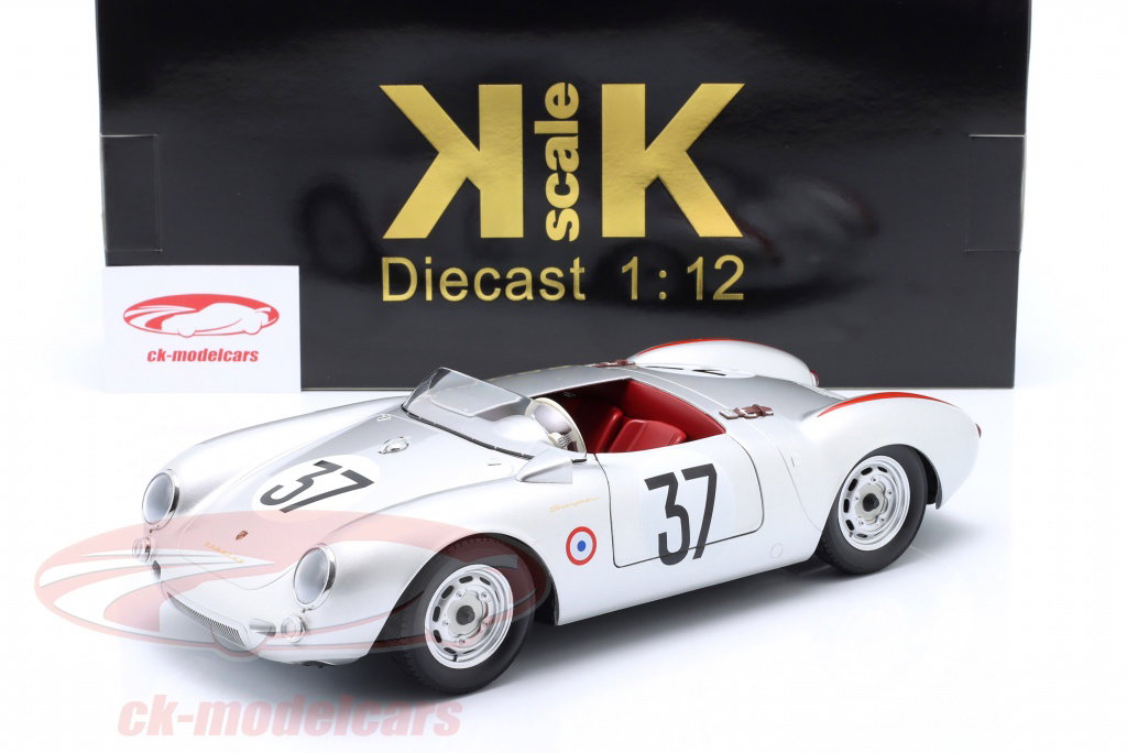 KK-Scale 1:12 Porsche 550A Spyder #37 4位 24h LeMans 1955 Polensky