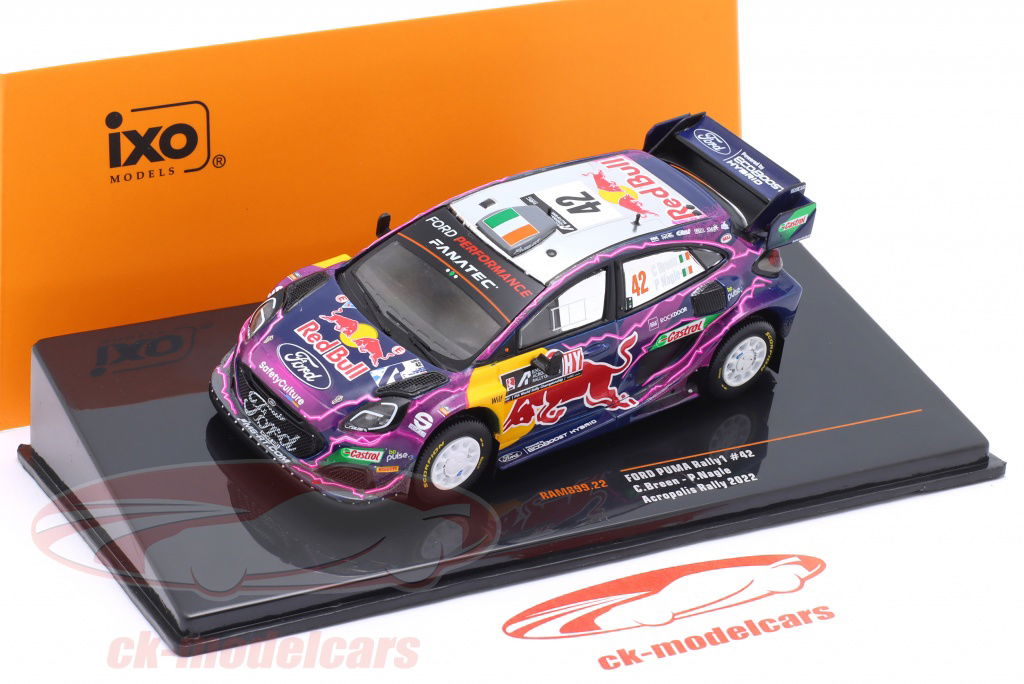 NEW RALLY PAWN MK-043＆NEUSPOTTER.NS465 IXORAM906.22 Ford Puma Rally1 Hybrid M-Sport WRT No.8