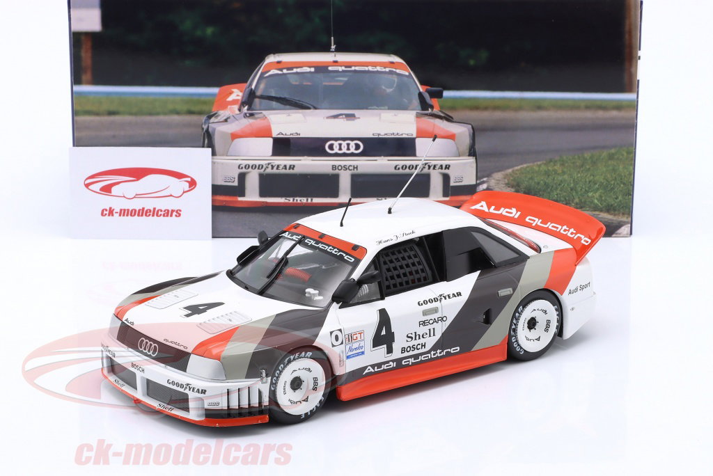 Audi Quattro 1980 Rouge – Modèle Réduit 1/18 Minichamps – Collection – Neuf