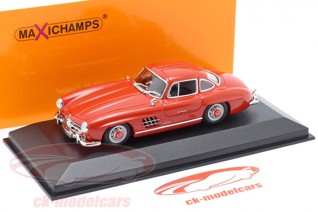 Minichamps 1:43 Mercedes-Benz 300 SL (W198 I) year 1955 red