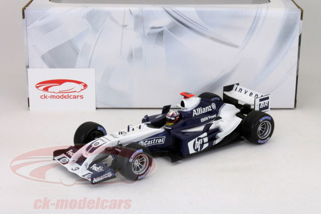 BMW Williams F1 FW26 JP Montoya ホットウィール HotWheels 1:18 J.P. Montoya Williams BMW FW26 formula one