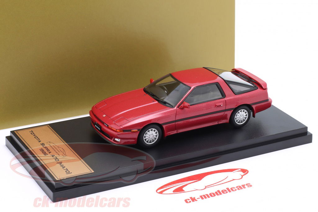 Hachette 1:43 Toyota Supra A70 year 1986 red magJPSupra