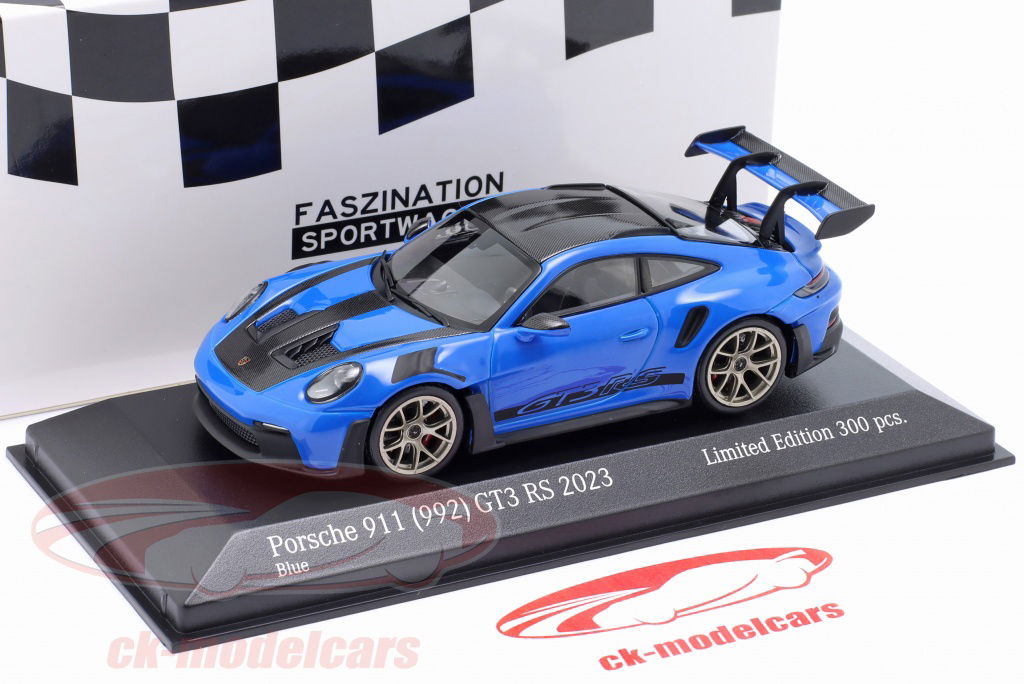 MINICHAMPS ポルシェ 911 992 GT3RS 2023 1/43 Minichamps 1:43 Porsche 911 (992) GT3 RS 2023 white / silver