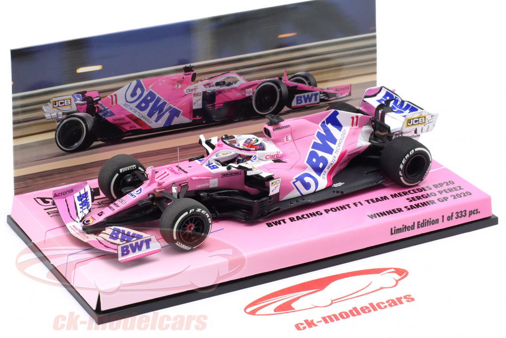 PMA 1/43 レーシングポイントRP20 SAKHIR GP S.ペレス Racing Point F1 RP20 #11 Sergio Perez Sakhir 2020 1st Career