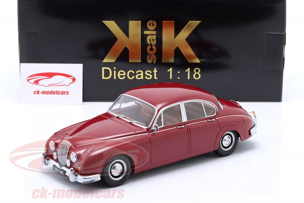 KK-Scale 1:18 Daimler 250 V8 LHD year 1962 red KKDC181035 model