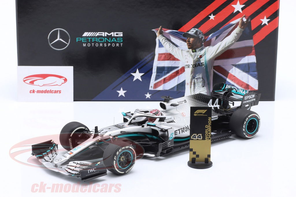 ミニチャンプス 1/18 メルセデス PETRONAS F1 L.ハミルトン Minichamps
