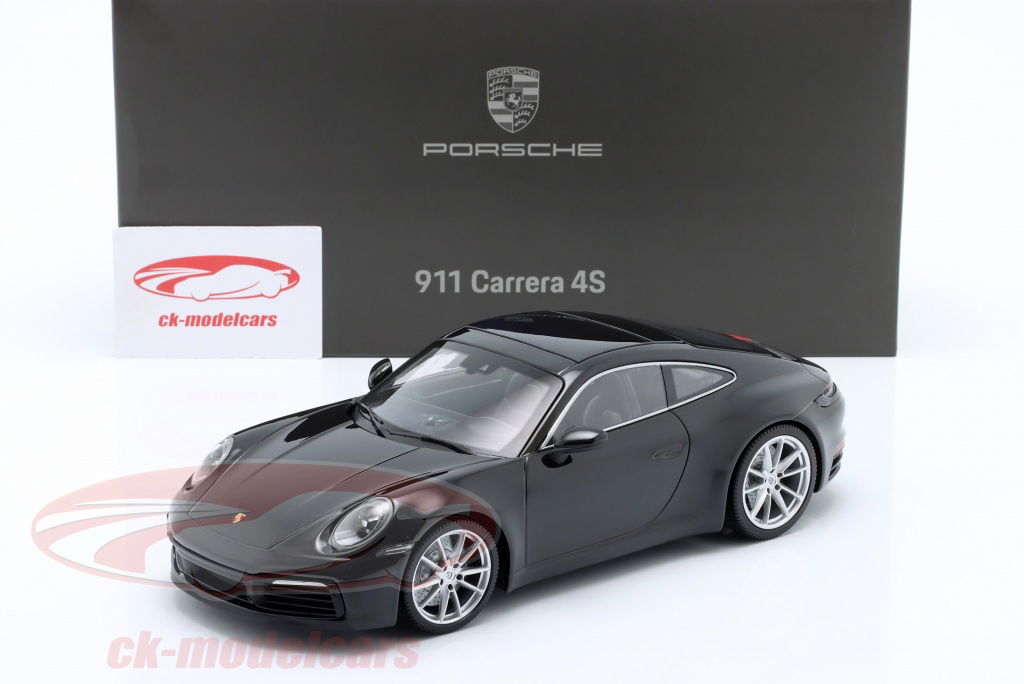 1/18 ポルシェ 911 (992) カレラ 4S ブラック Carrera Minichamps 1:18 Porsche 911 (992) Carerra 4S black