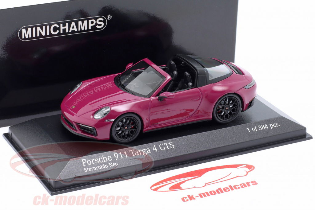 Minichamps 1:43 Porsche 911 (992) Targa 4 GTS year 2022 star