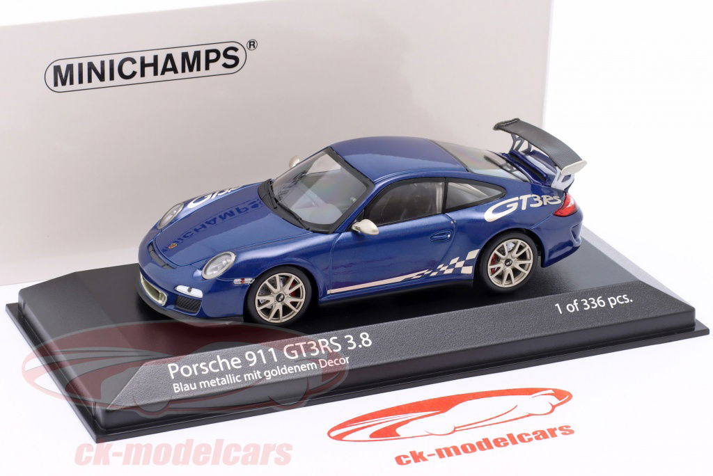Minichamps 1:43 Porsche 911 (997 II) GT3 RS 3.8 year 2009