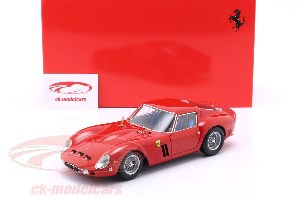 京商Ferrari 250 GTO 1/18 スケール モデルカー Ferrari 250 GTO Le Mans 1962 Kyosho 1/18 - Metal, New