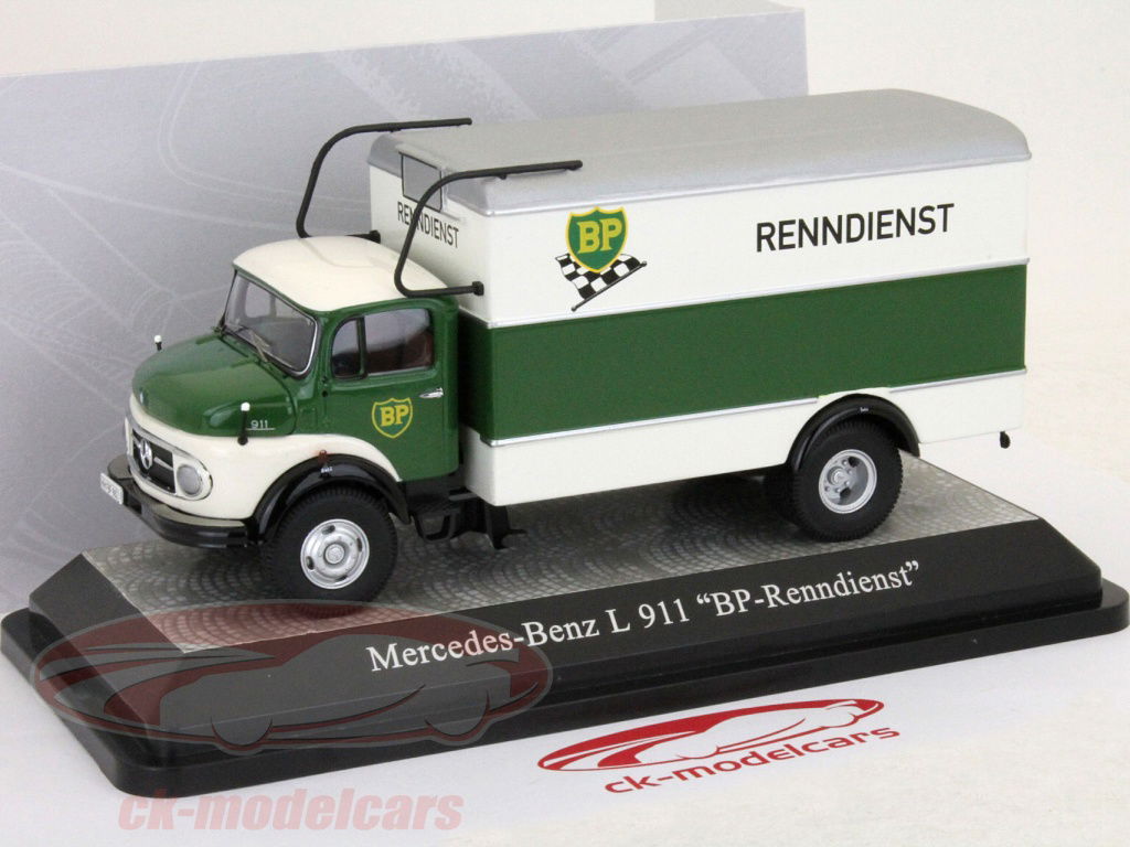 Premium ClassiXXs　1/43　メルセデス ベンツ　LP911 Premium Classixxs 1:43 Mercedes-Benz L911 BP Renndienst