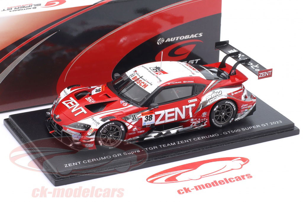 【新品未開封】TOYOTA GR Supra GT500 Test Sepang Spark TOYOTA GR Supra GT500 Test Sepang 2024 sparkmodel 1/43