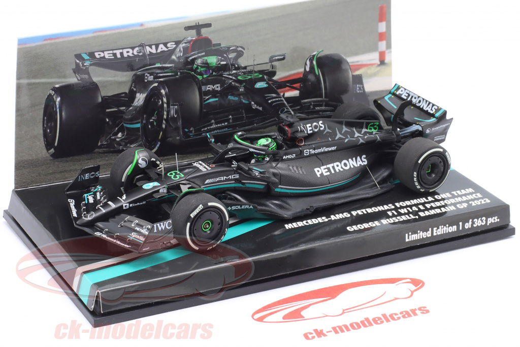 Minichamps 1:43 G. Russell Mercedes-AMG F1 W14 #63 7th