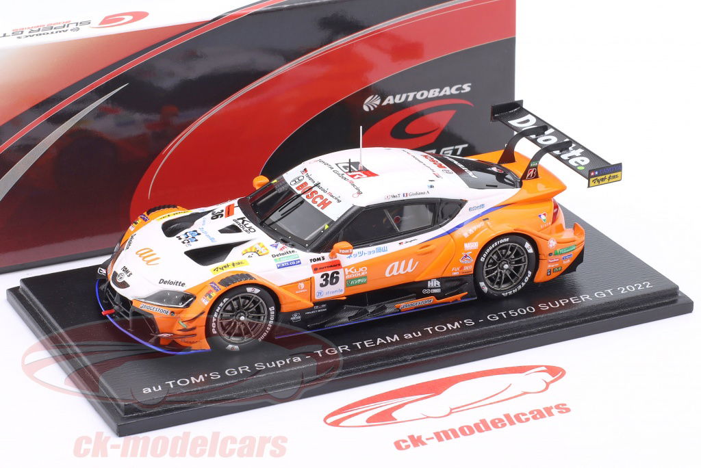 Spark 1:43 Toyota GR Supra GT500 #36 Super GT Series 2022