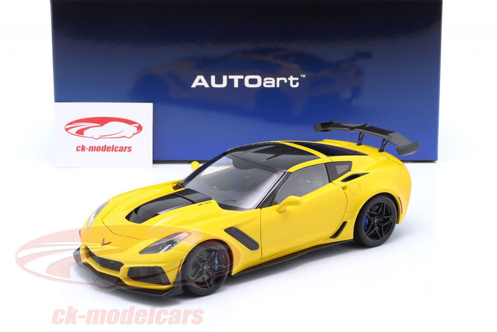 AUTOart 1:18 Chevrolet Corvette C7 ZR1 建設年 2019 racing