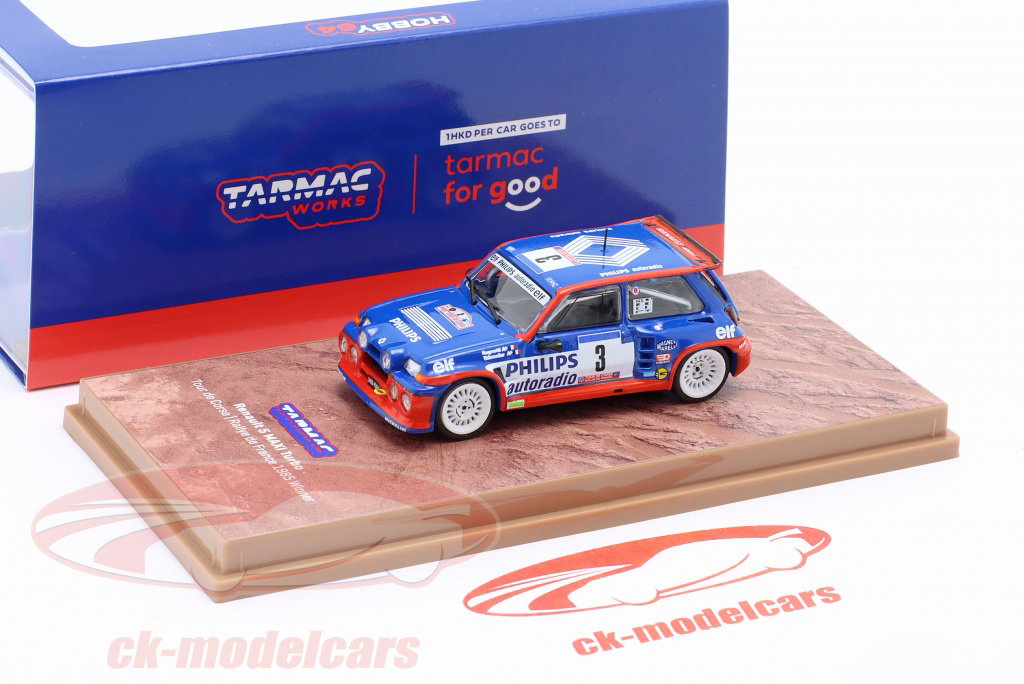 IXO / Hachette 1:24 - Renault 5 Turbo WRC - Ragnotti / Thimonier 1985