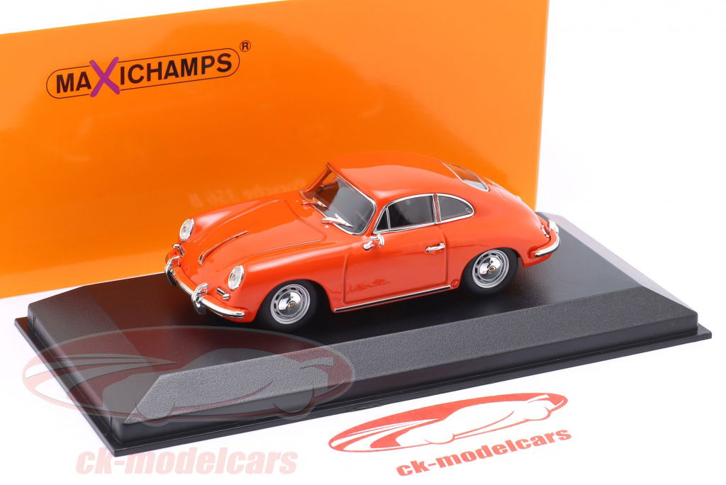 Minichamps 1:43 Porsche 356B Coupe 建設年 1961 オレンジ 940064304