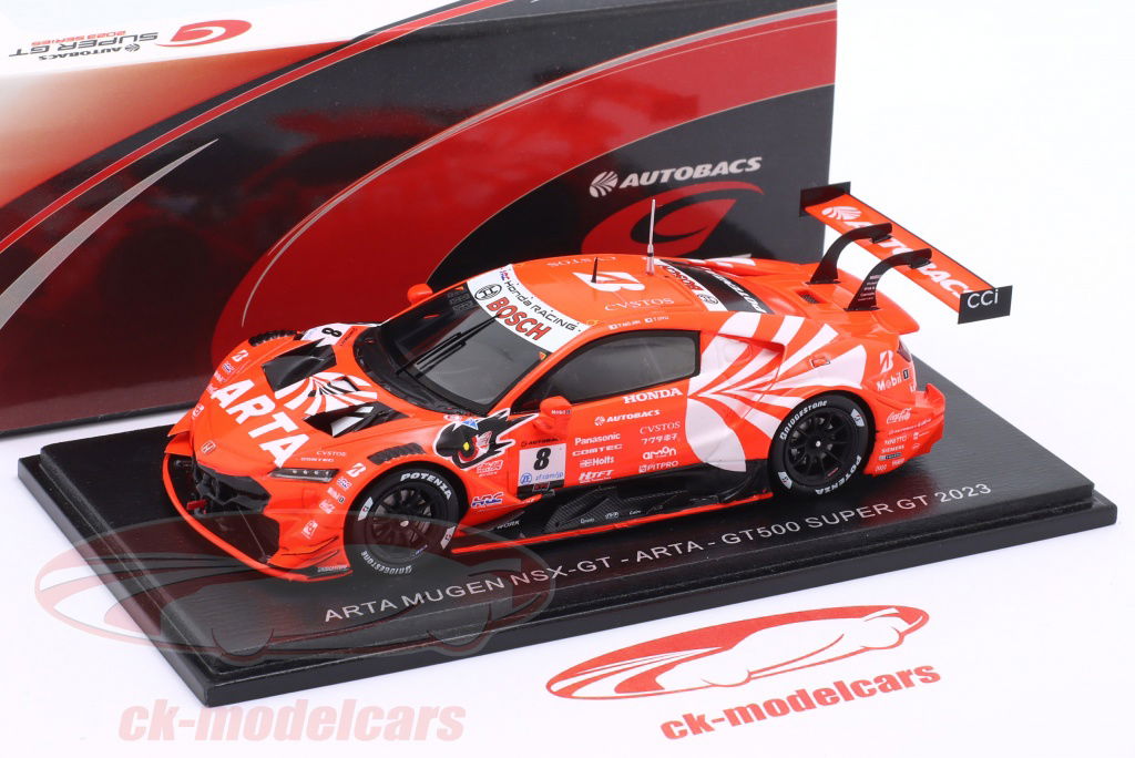 Spark 1:43 Honda NSX-GT #8 Super GT Series 2023 Nojiri, Oyu SGT053