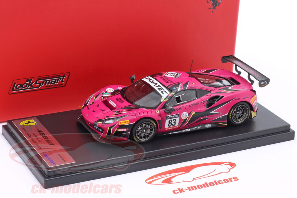 LookSmart 1:43 Ferrari 488 GT3 #83 Winner Gold-Cup 24h Spa