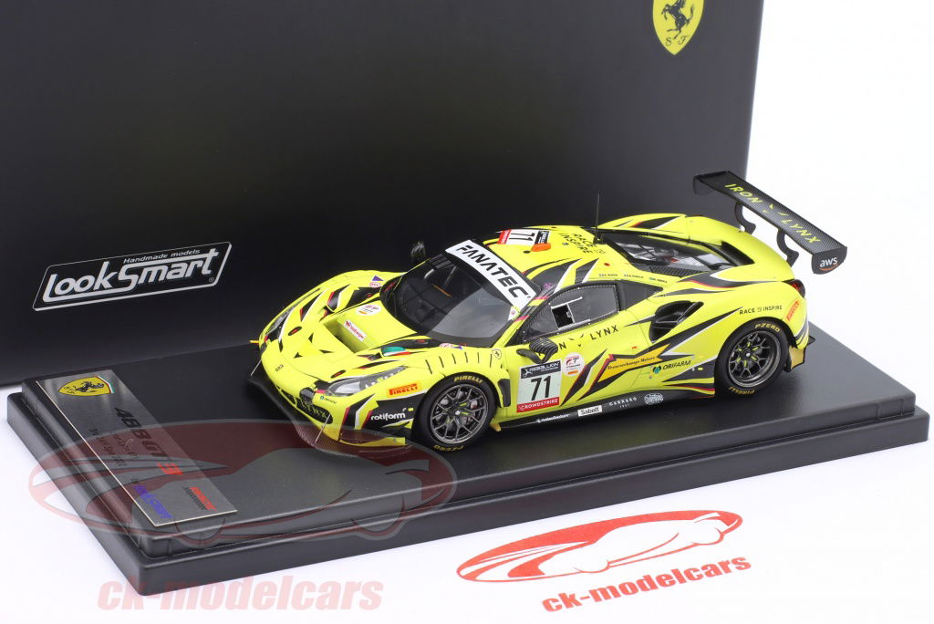 LookSmart 1:43 Ferrari 488 GT3 #71 3rd 24h Spa 2022 Iron