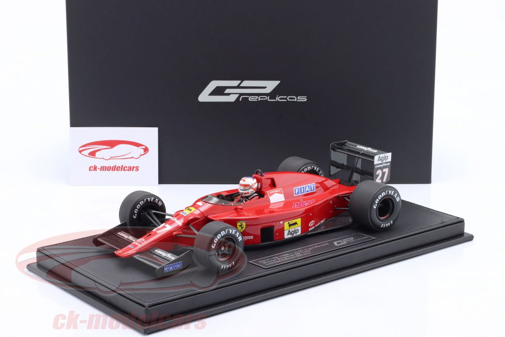 ミニカー　1/12 フェラーリ 640 1989 フランスGP 2nd N.マンセル #27 「GP REPLICASシリーズ」 [GRP12-19C] 京商 ミニカー | TOPMARQUES 1/12 フェラーリ 640 1989 フランス