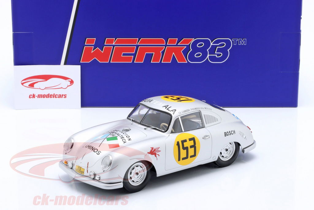 1/18 ポルシェ 356 SL #153 カレラ パナメリカーナ 1953 WERK83 1:18 Porsche 356 SL #153 Carrera Panamericana 1953