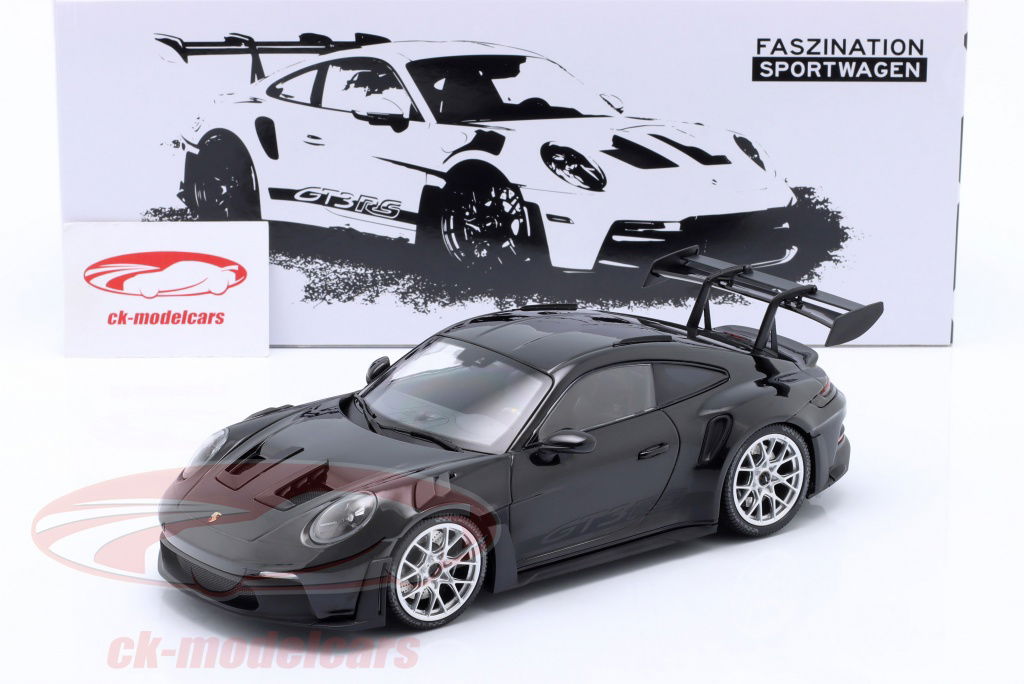 Minichamps 1:18 Porsche 911 (992) GT3 RS 2023 black / silver