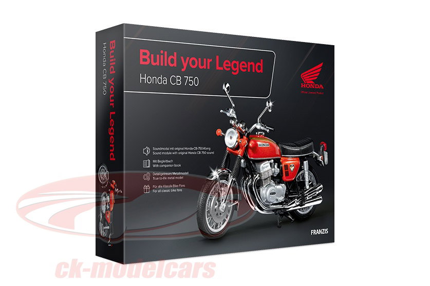 Franzis 1:24 Honda CB 750 Build your Legend Bausatz 67215