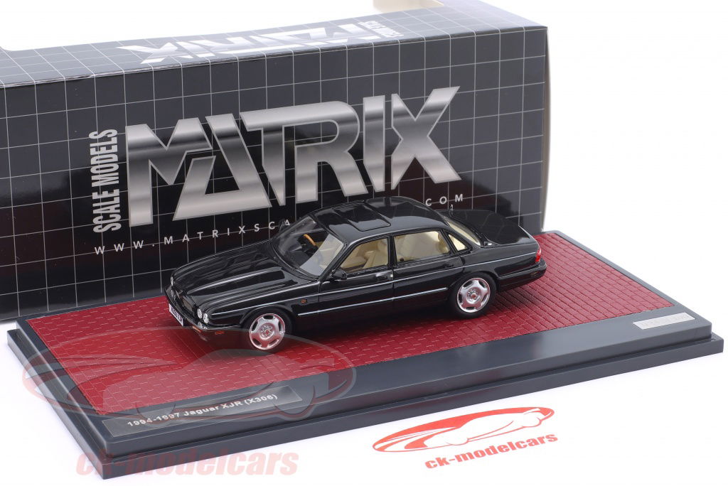 Matrix 1:43 Jaguar XJR X300 year 1994-1997 black metallic