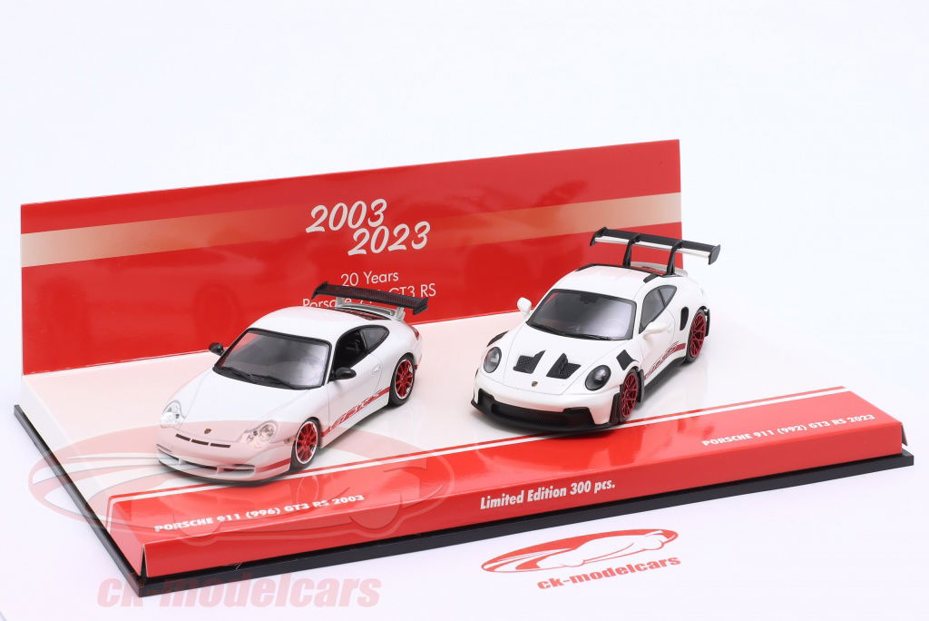 ミニチャンプス 1/43スケールポルシェ 911（996 ） GT3 2003 1/43