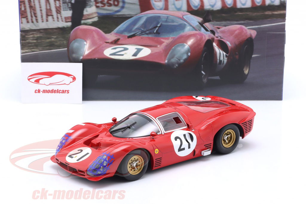 WERK83 1/18 フェラーリ 330 P3 #21 ルマン24H 1966 WERK83 1:18 Ferrari 330 P3 Coupé #21 24h LeMans 1966 Bandini