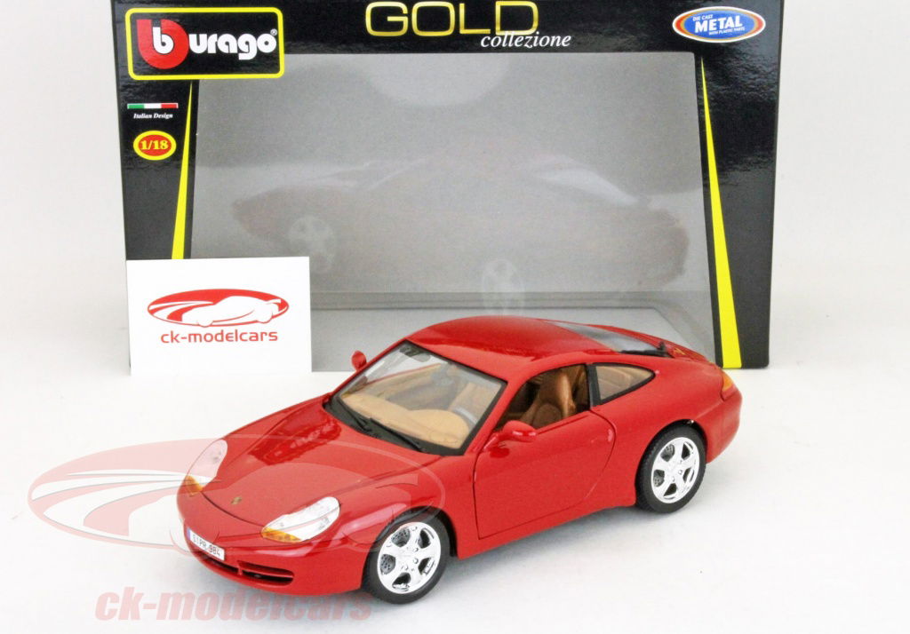 Bburago(ブラーゴ) Porsche 911 Carrera 1/18 Bburago 1:18 Porsche 911 Carrera red 18-12060 model car 18